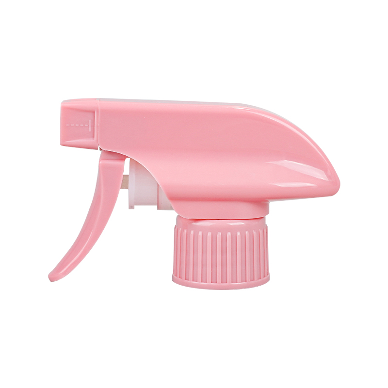 Rociador de gatillo de plástico rosado potente